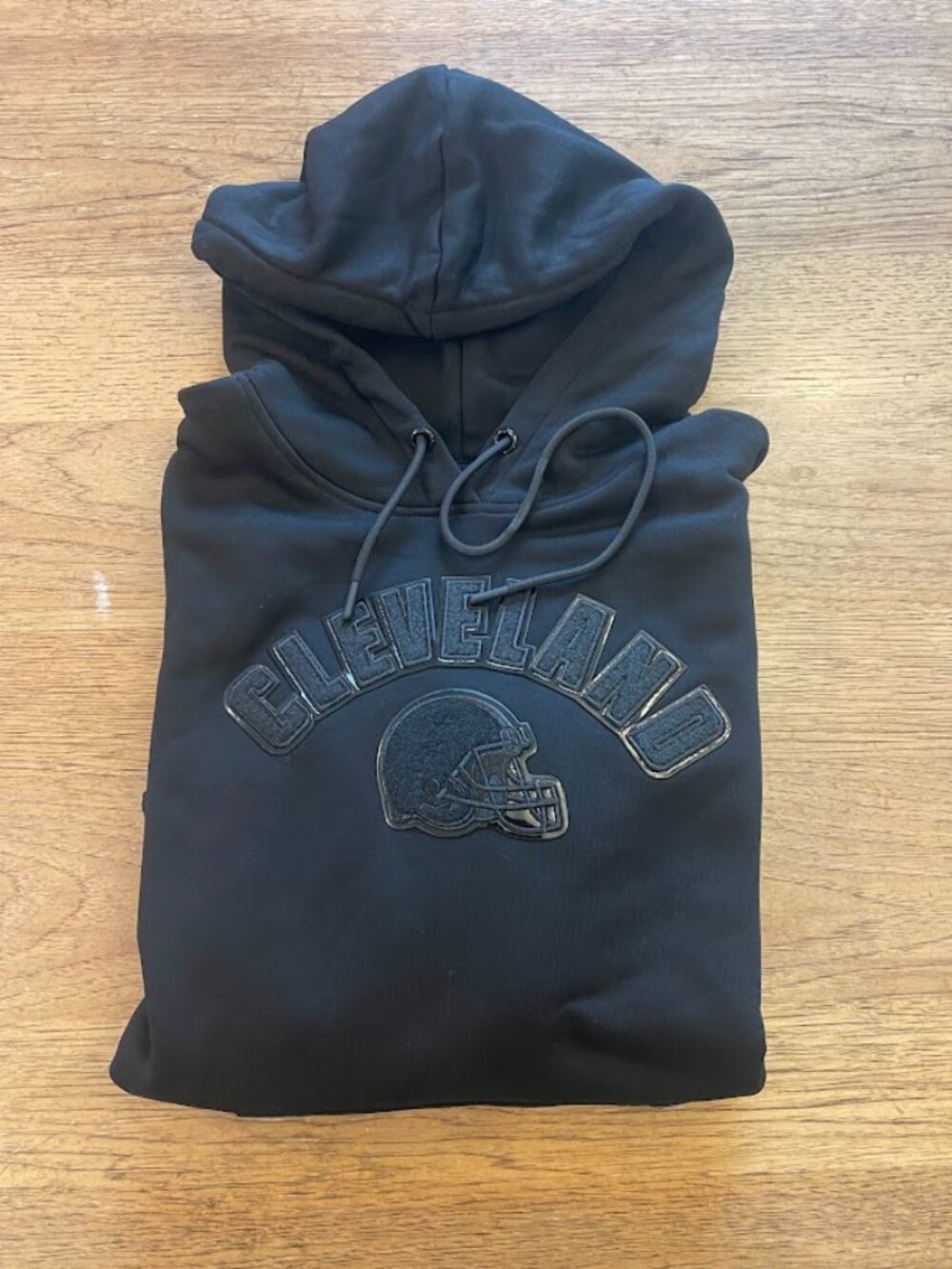 Pro Standard Black SMALL Women's Cleveland Browns Triple Black Hoodie Sweatshirt